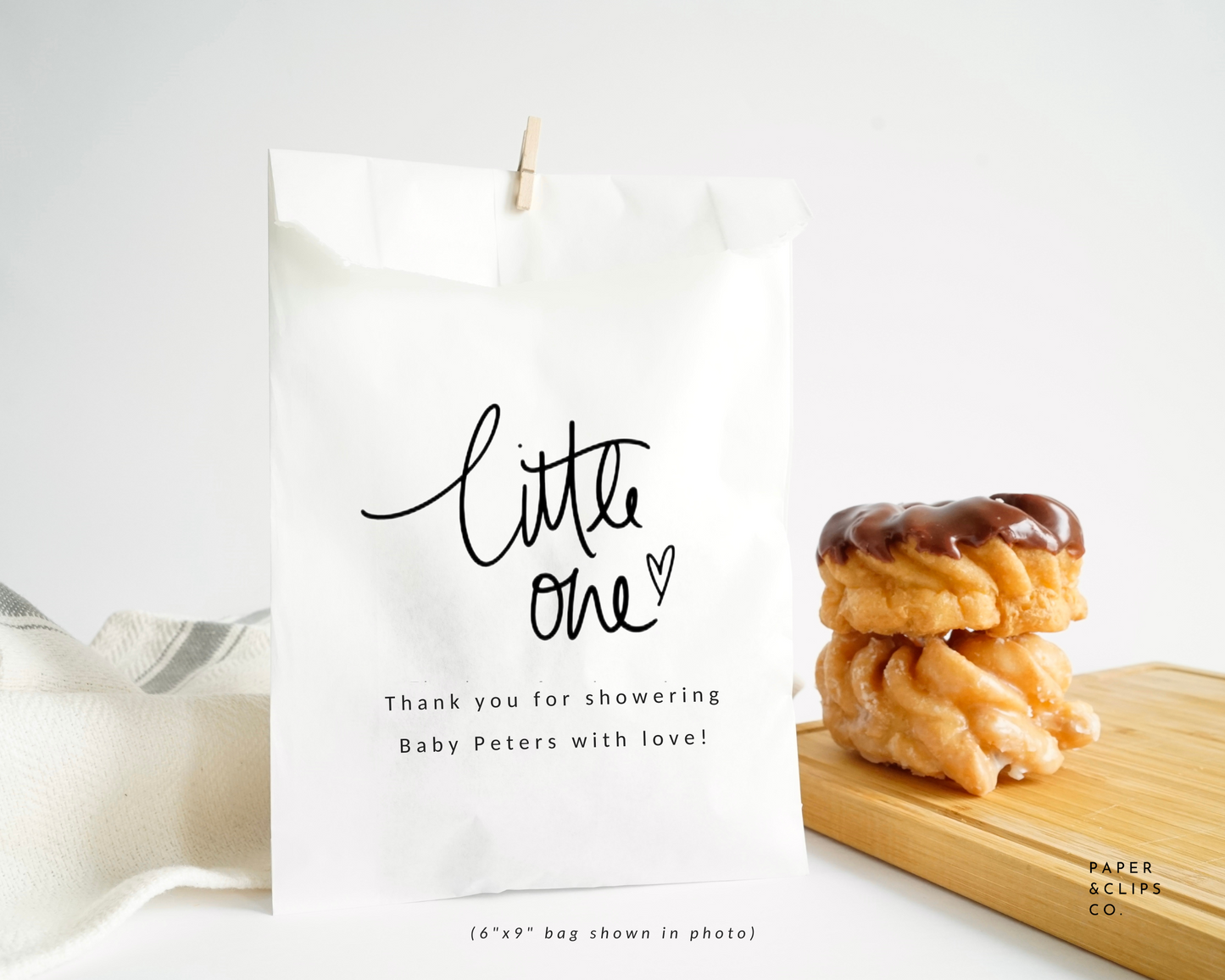Little One - White Party Bags