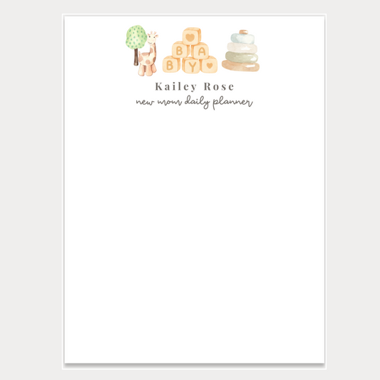 Mom Daily Planner Notepad