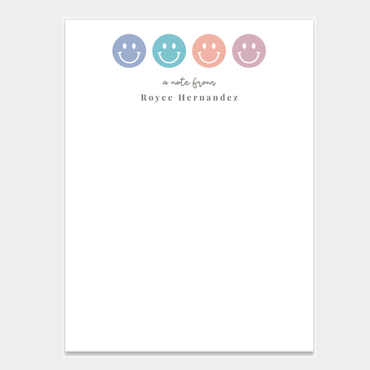 Give a thoughtful and useful gift a teacher, friend, employee, or just anyone (really) would love to receive and put a smile on their faces. Personalized notepads are exactly the gift they’d love.