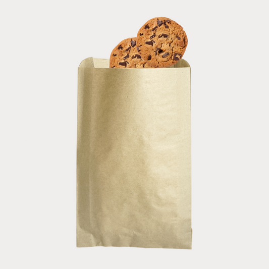 Set of medium kraft brown paper bags - 5.3" x 8.45" with side gusset These high quality bags are excellent for weddings favor bags, party treat bags, or snack bags for school. The possibilities are endless!