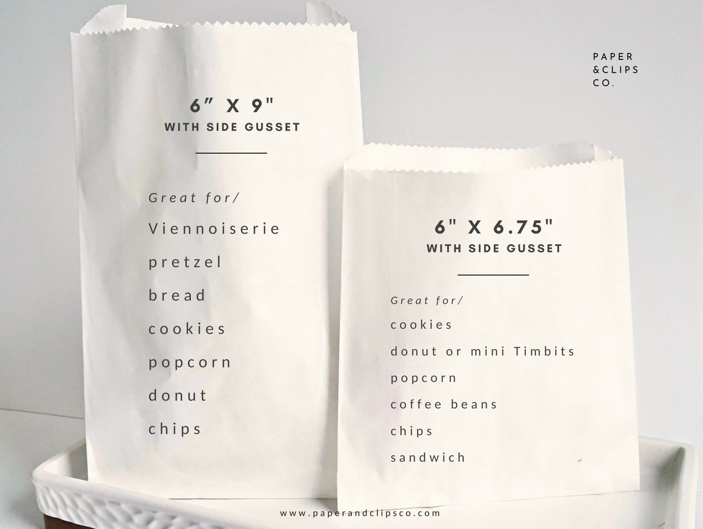 The Perfect Mix - White Party Bags
