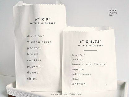 Oh Baby - White Party Bags